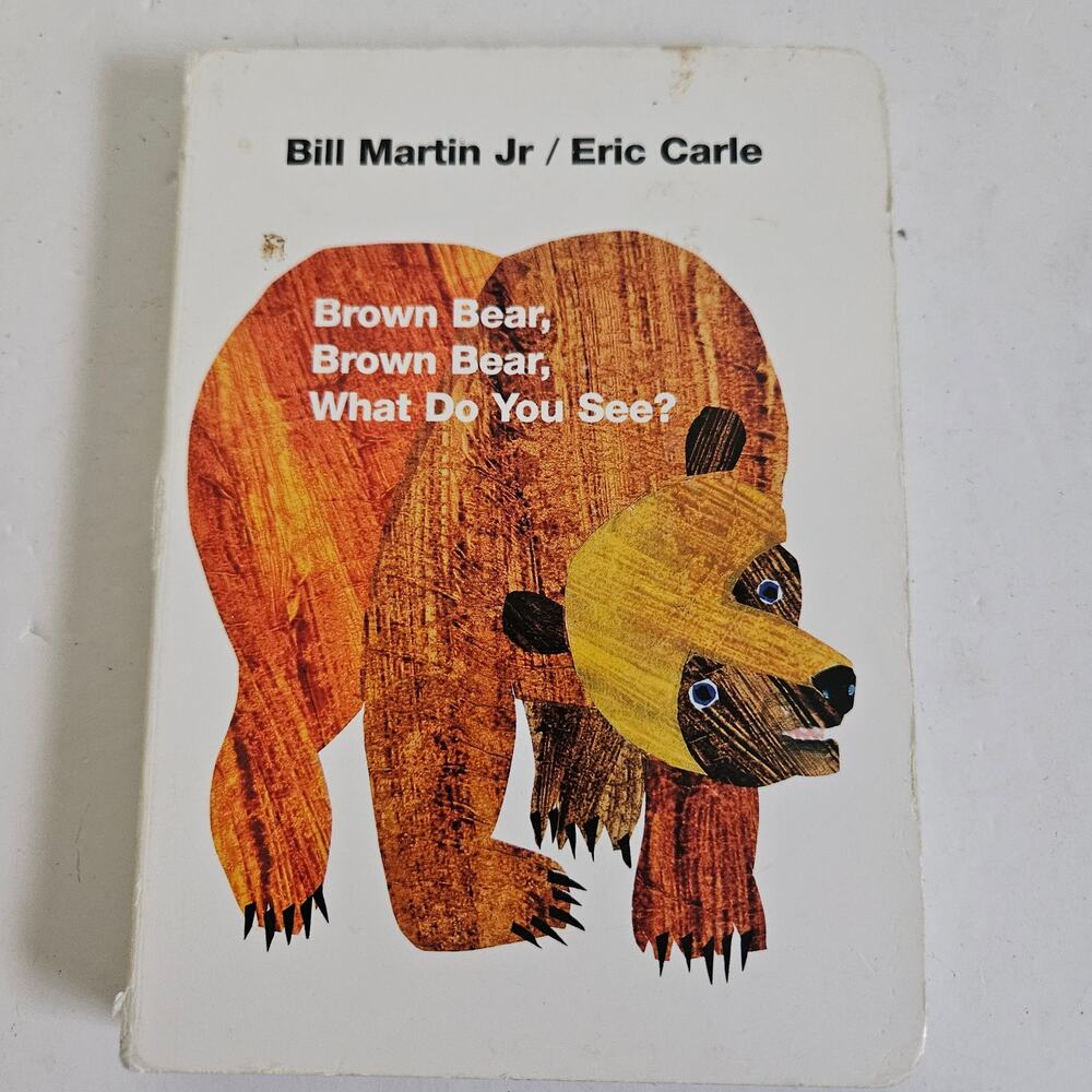 Brown Bear, Brown Bear, What Do You See? By Bill Martin Classic Childrens Book